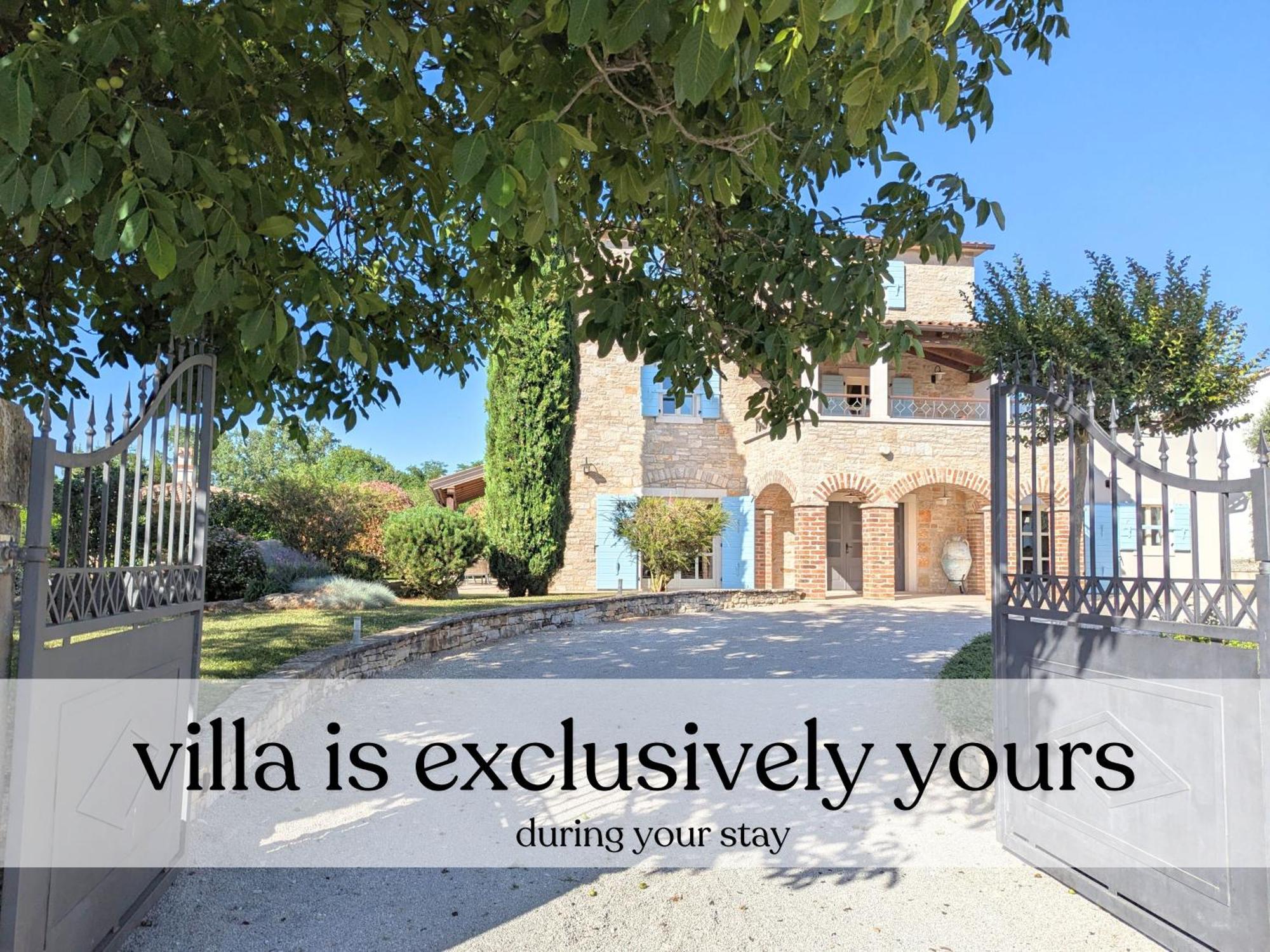 Villa Paolina With Hot Tub Višnjan Dış mekan fotoğraf