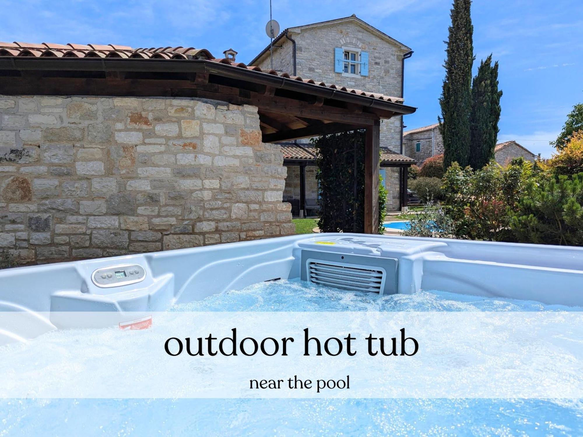 Villa Paolina With Hot Tub Višnjan Dış mekan fotoğraf